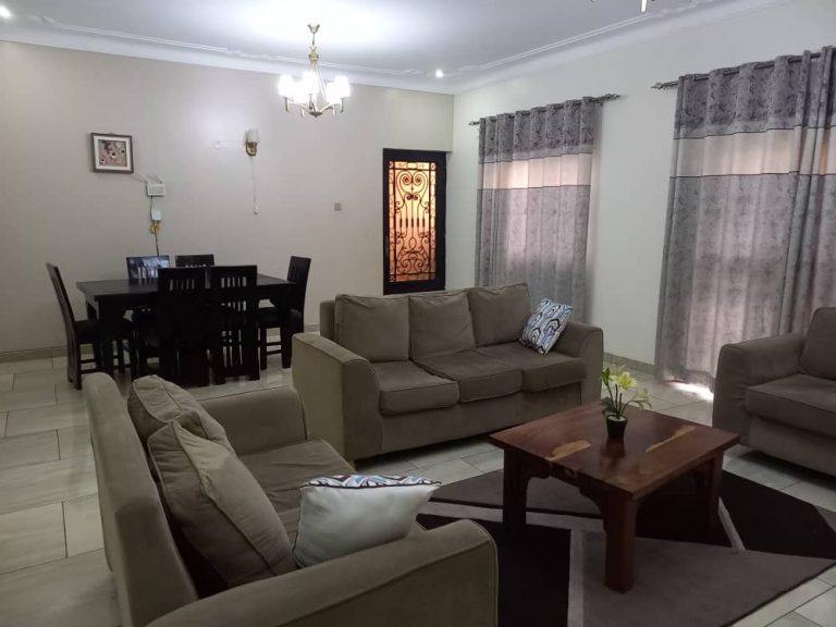 3-bedroom furnished flats for rent in Kampala.